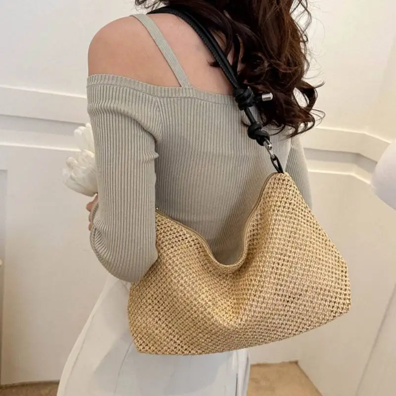 Retro Braid Shoulder Bag-5