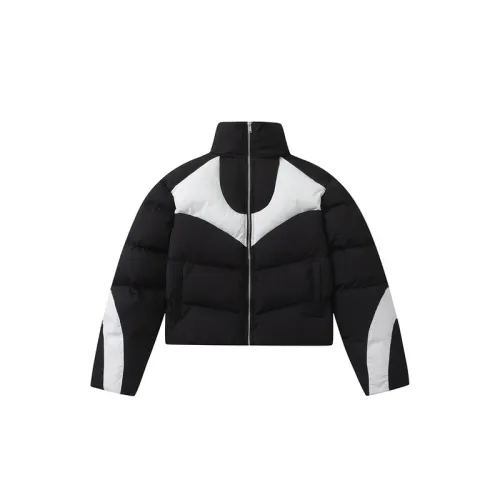 New Arrival Street Patchwork Collisional Cotton Jacket