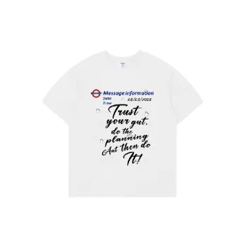 Street Loose 100% Cotton T Shirt