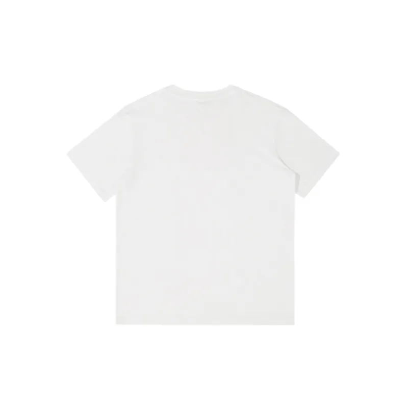 Simple Print 100% Cotton T Shirt-7