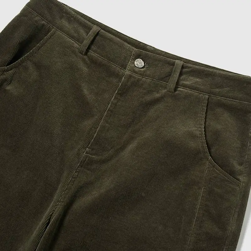 Basics Loose 100% Cotton Casual Pants-10