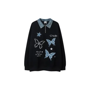 Retro Butterfly Sweater