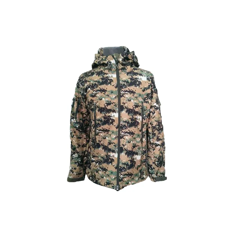 Retro Camo Polyester Jacket-3