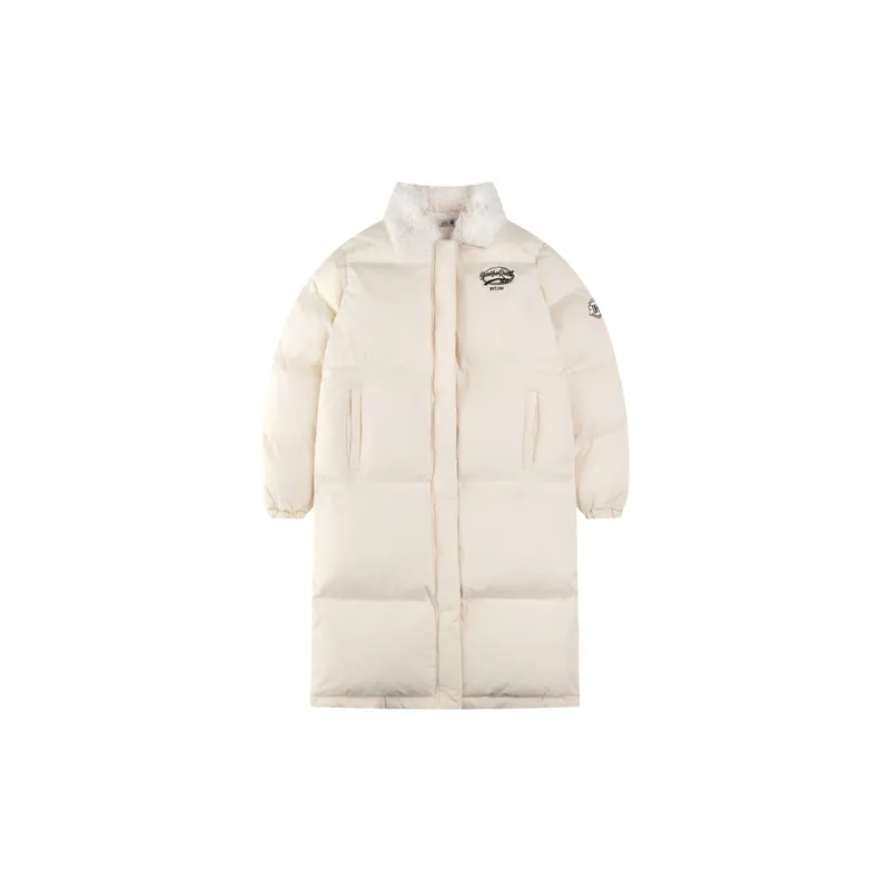 Basics Plain Blended Synthetic Fabrics Quilted Jacket-4
