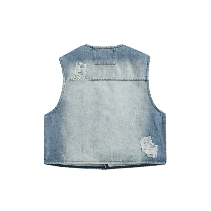 Trendy Loose Functional Work Vest-1