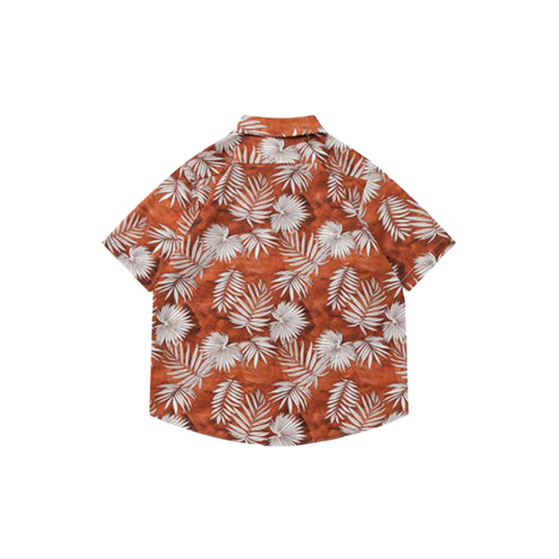 Retro Plants Cotton T Shirt-5
