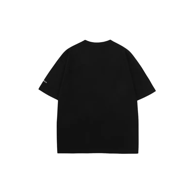 Simple Basics Cotton Blended Fabric T Shirt Unisex-1