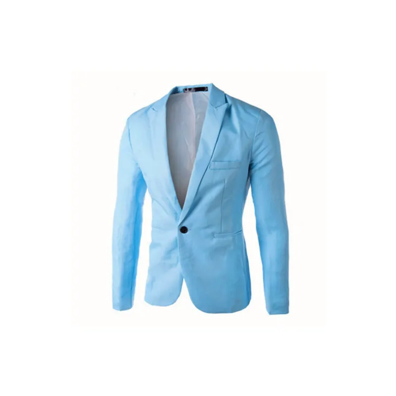 Casual Plain Business Suit-4
