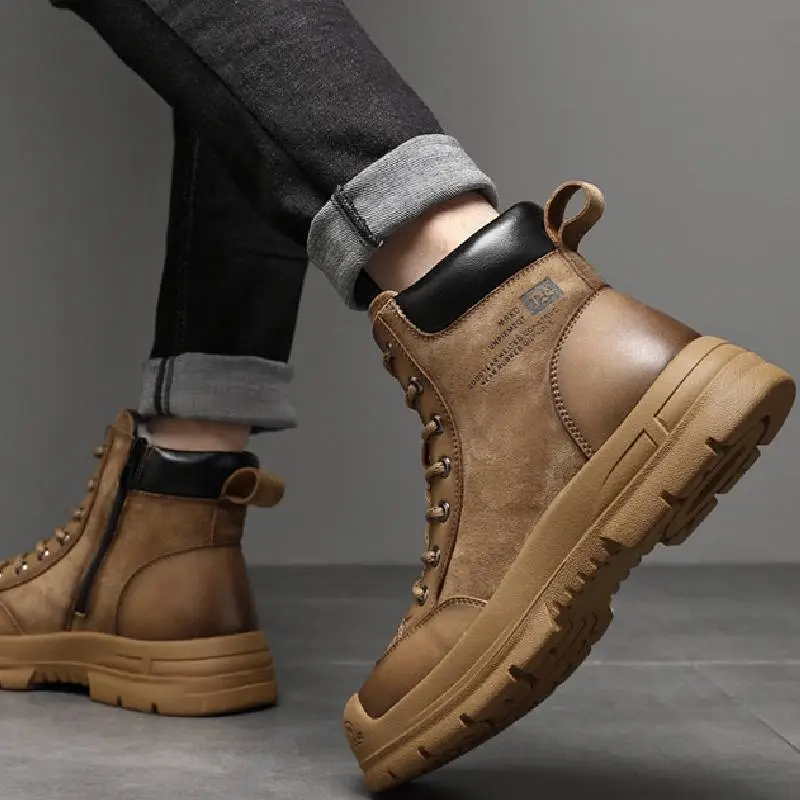 Trendy Lightweight Martin Boot-5