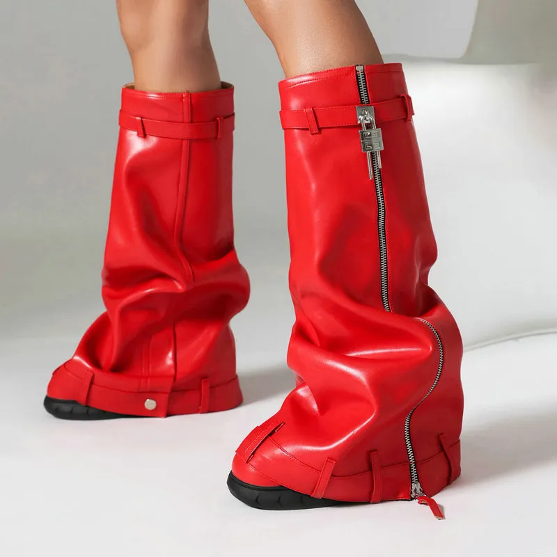 Fashionable Casual Knee high Boots-1