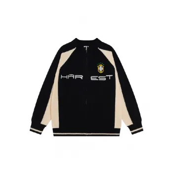 Casual Fashionable Loose Cotton Blended Fabric Jacket
