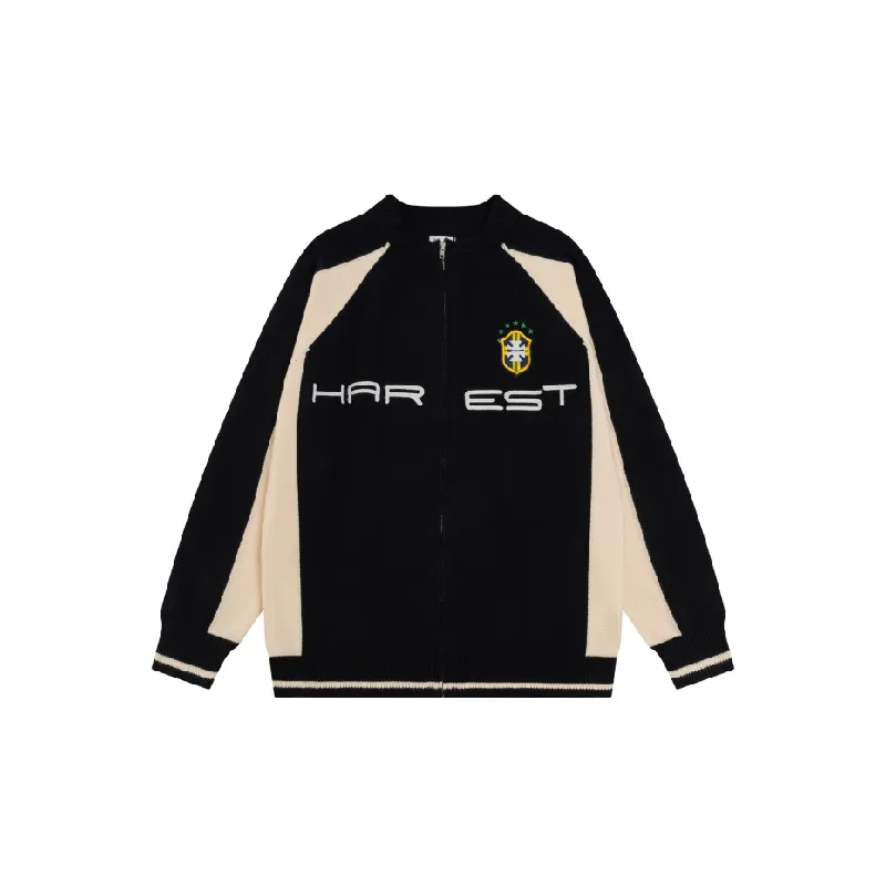 Casual Fashionable Loose Cotton Blended Fabric Jacket-4