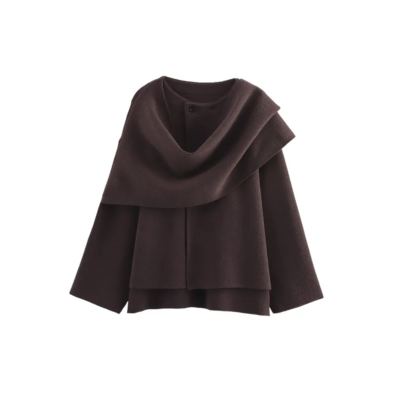Casual Loose Knitted Fabric Knitwear Women-2