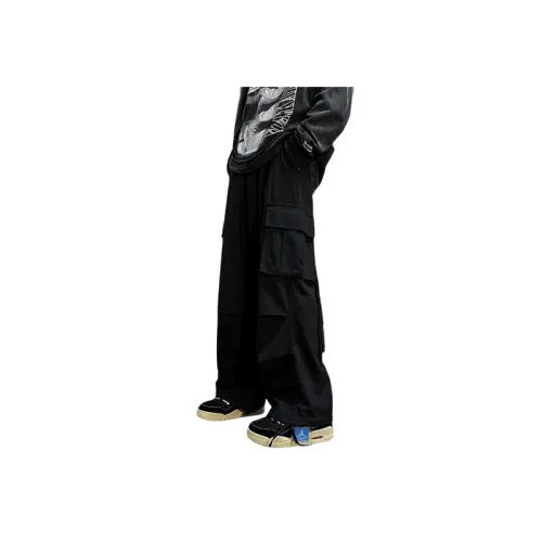 Ankle-length Casual Sports Workwear Wide-leg Long Pants