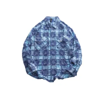 Rough Selvedge Style Plaid Shirt
