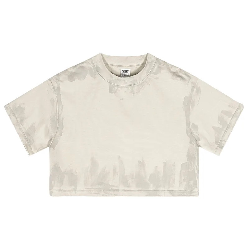 Casual Loose Cotton T Shirt Women-2