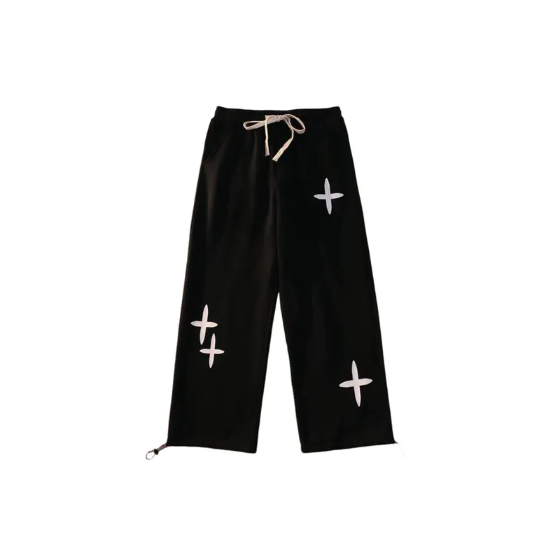 Wide Leg Fashionable Casual Pants-3