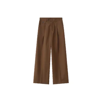 Casual Loose Polyester Suit Trousers