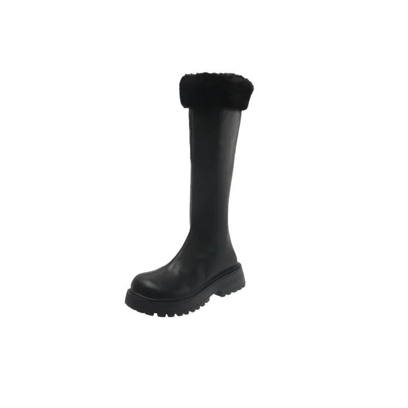 Fashionable Warming Knee High Boots-0