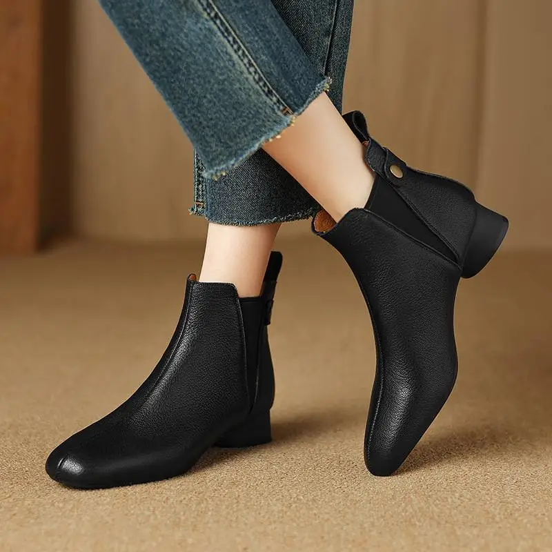 Simple Maximum Comfort Ankle Boots-2