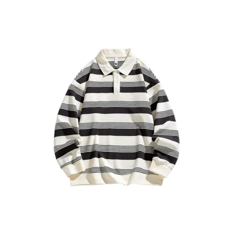 Casual Simple Loose Polo-4