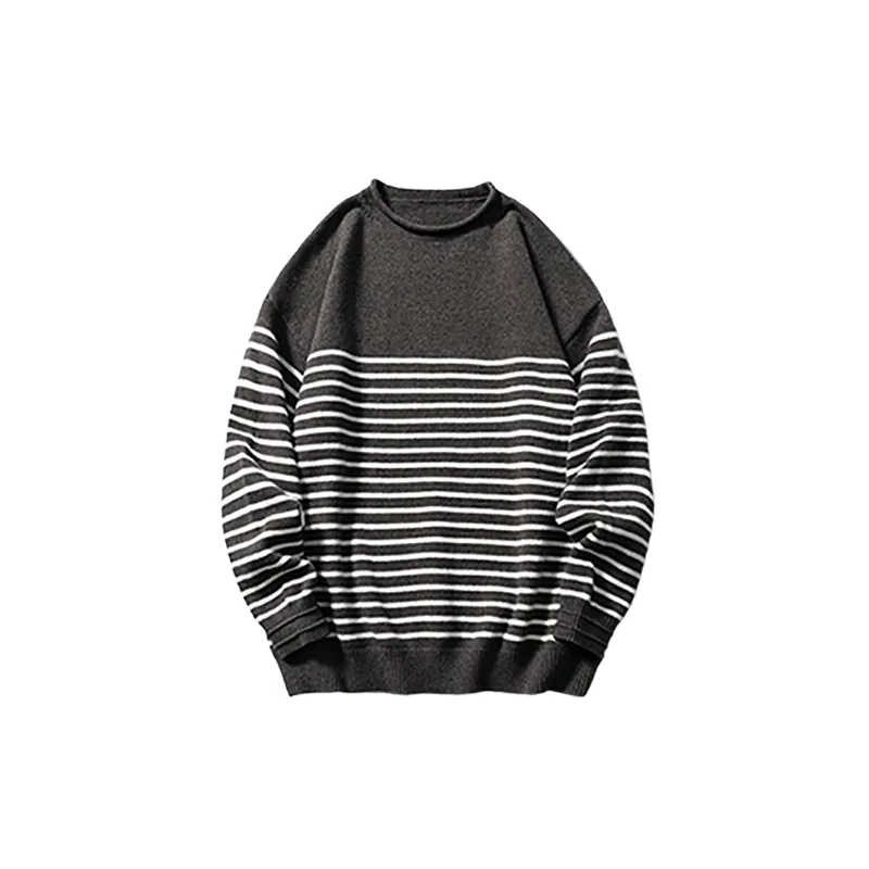 Loose Casual Blended Synthetic Fabrics Sweater-0