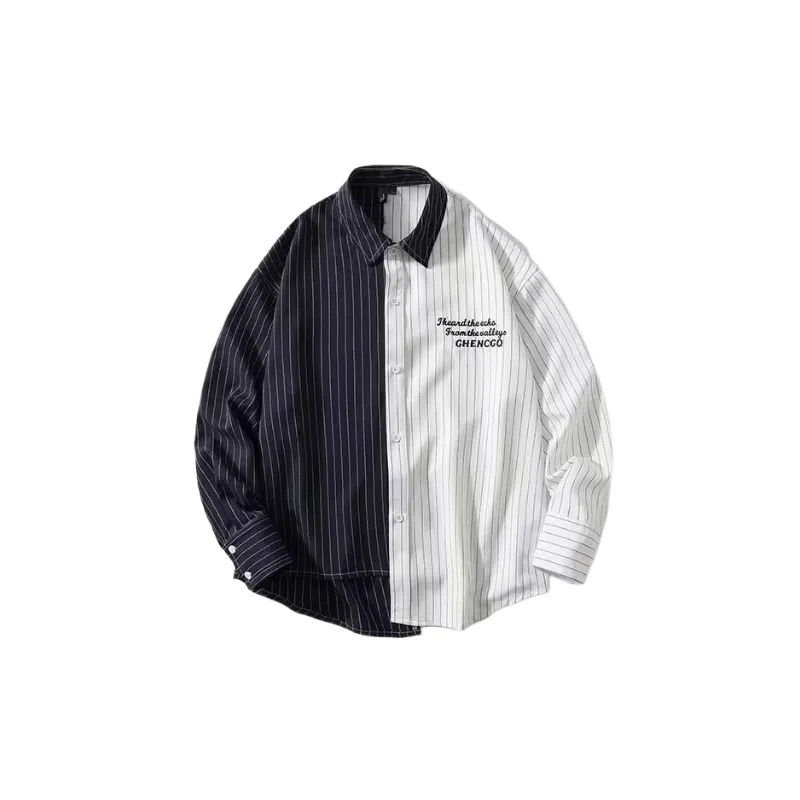Retro Loose Cool Silk Cotton Shirt-1