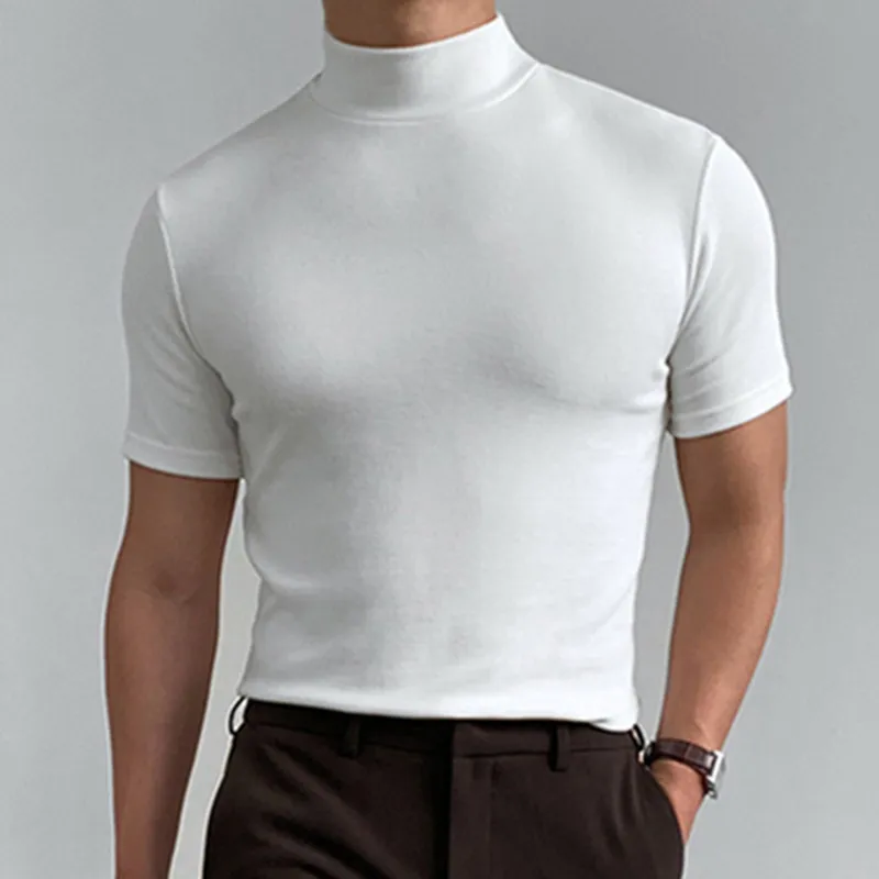 Casual Plain T Shirt-2