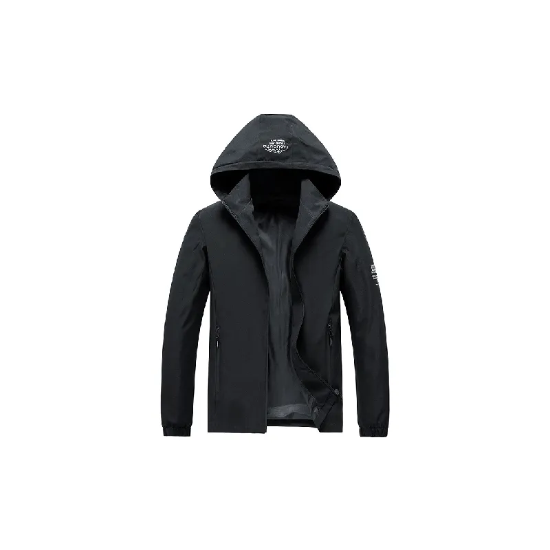 Casual Funky Loose Blended Synthetic Fabrics Jacket-2