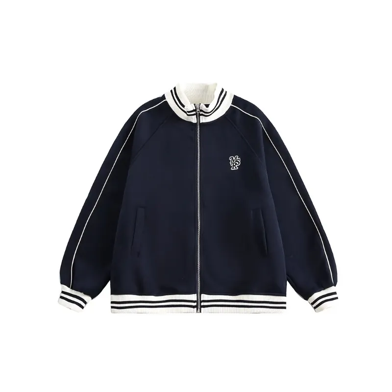 Fashion Softness Casual Baseball Jersey-2