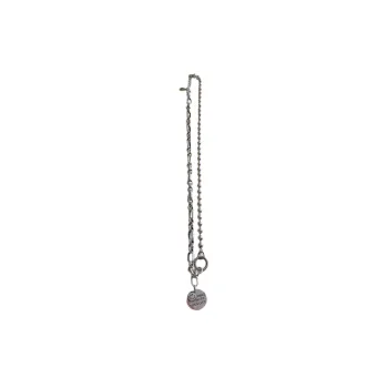Retro Round Smiley Face Necklace