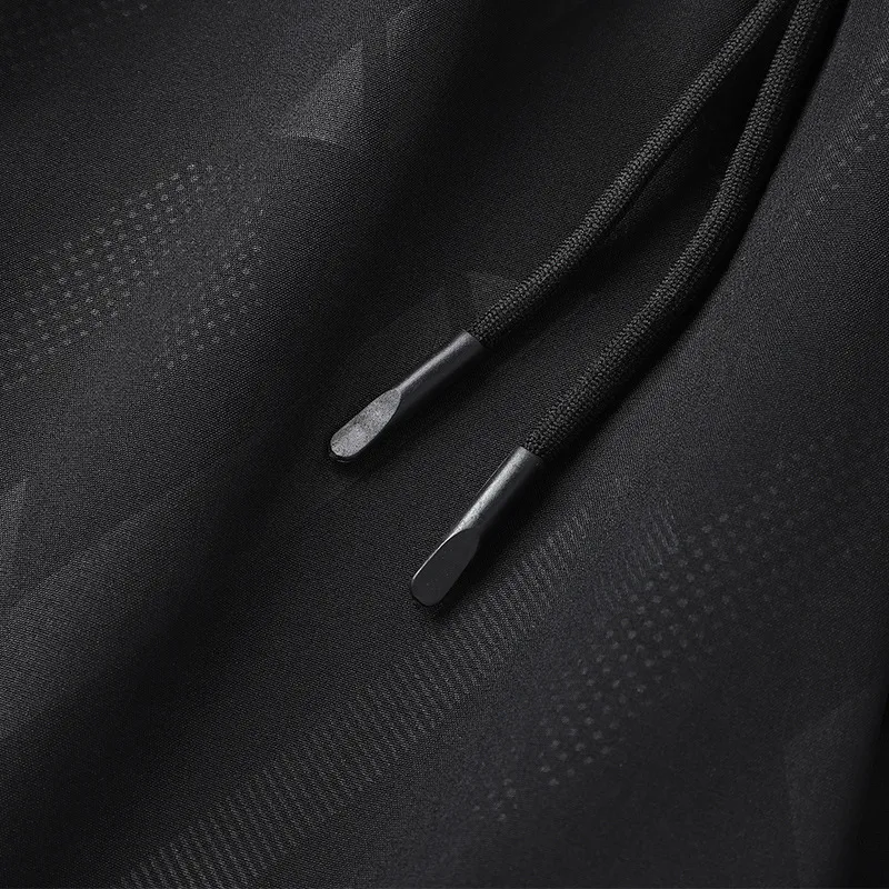 Casual Loose Blended Synthetic Fabrics Sports Shorts-4