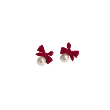 Fashionable Bow Ear Stud Women