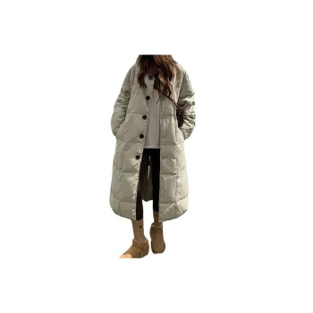 Loose Fashionable Quilted Jacket Women