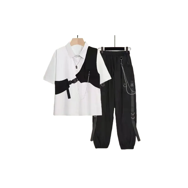 Loose Casual sports suit-1