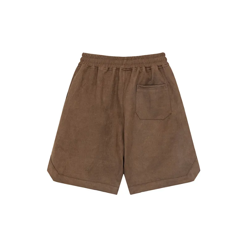 Casual Versatile Distressed Shorts-7