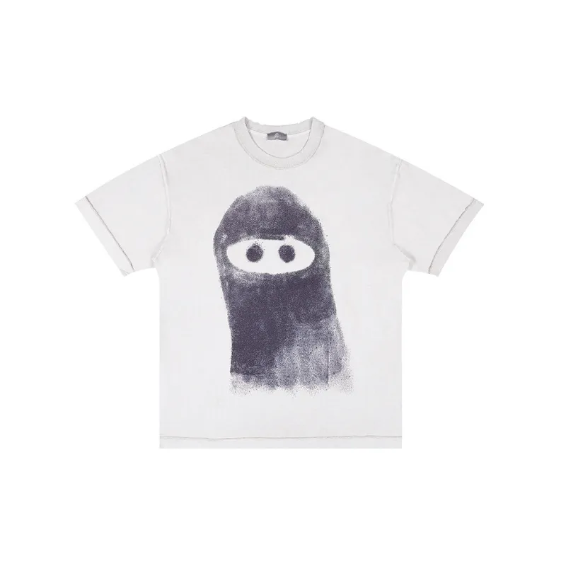 Interesting Funny Graffiti Cartoon Figure Printing Short Sleeve T Shirt
