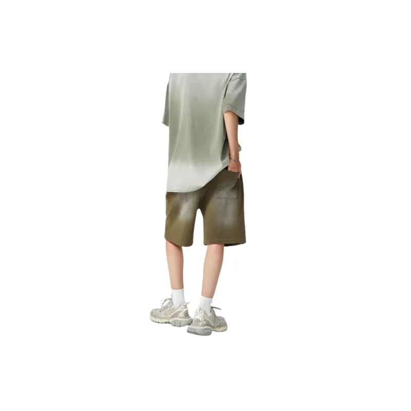 Street Loose Cotton Casual Shorts-4