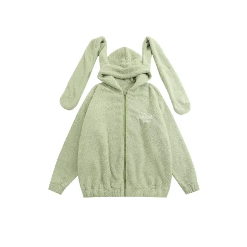 Autumn New Style National Fashion Simple Loose Lazy Style Rabbit Ear All-match Hoodie