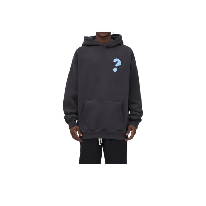 Fleece lined Heavy Foam Printing Sweatshirt-2