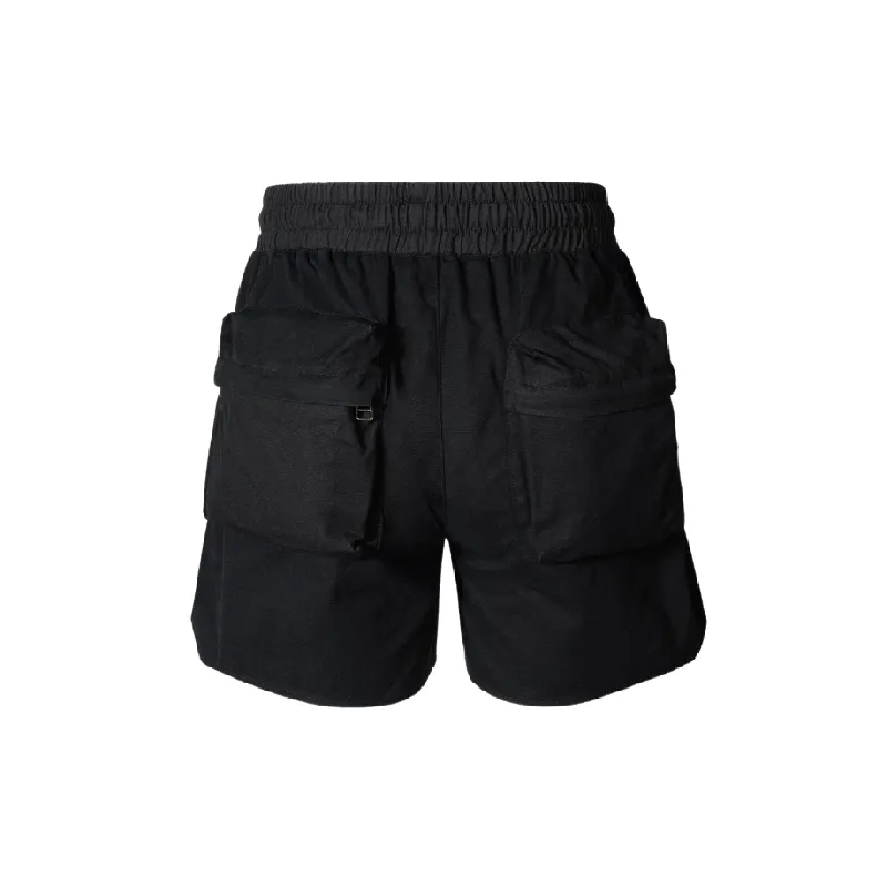 Hip Hop Style Drawstring Shorts-1