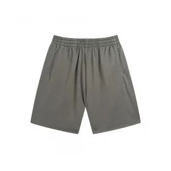 Heavy Solid Color Plus Size Loose Sports Shorts