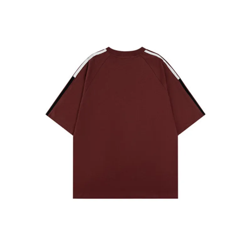 Retro Trendy Striped T Shirt-1