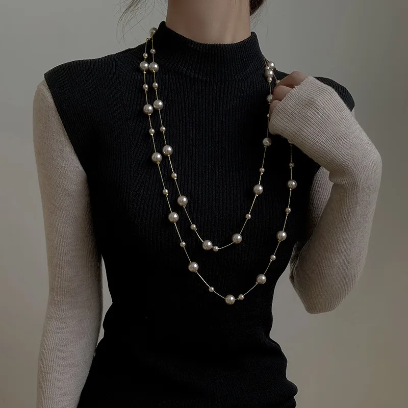 Elegant Pearls Necklace-1