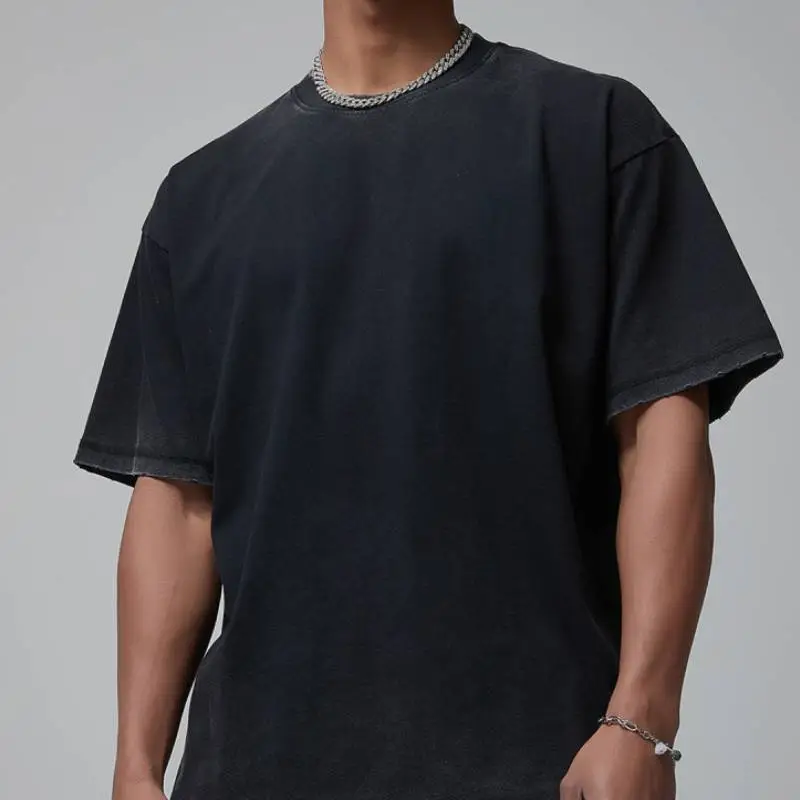 Retro Casual 100% Cotton T-Shirt-2