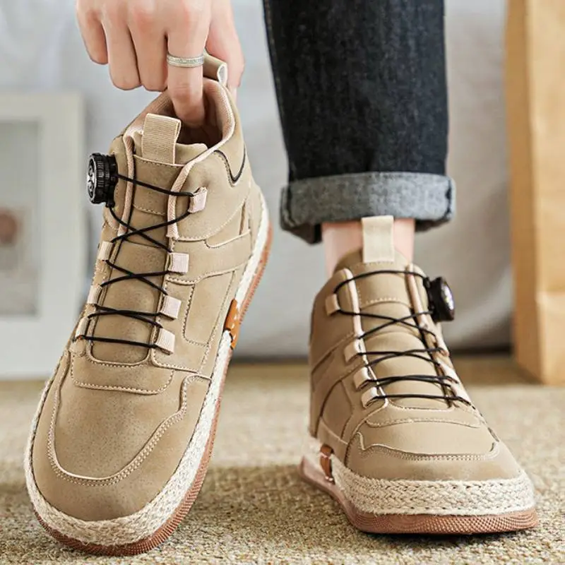 Retro Simple Outdoor Boots-1