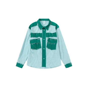 Retro Loose Long Sleeve Denim Jacket