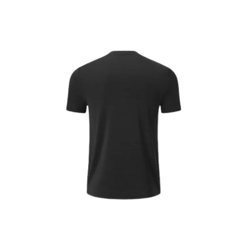 Casual Plain Blended Synthetic Fabrics T Shirt-5
