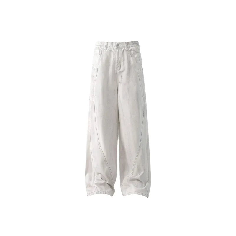 Fashionable Straight Leg Jeans-0