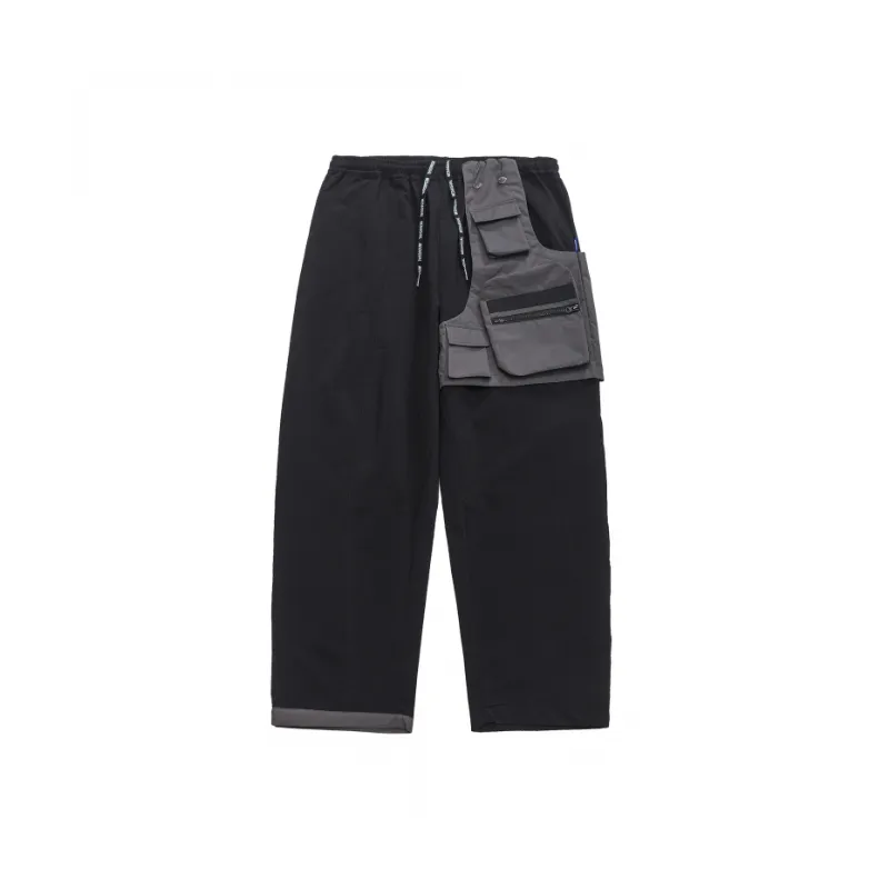 Lefan Contrast Workwear Trousers-0